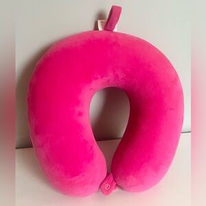 Pink Memory foam Support Pillow for Neck , Back, travel